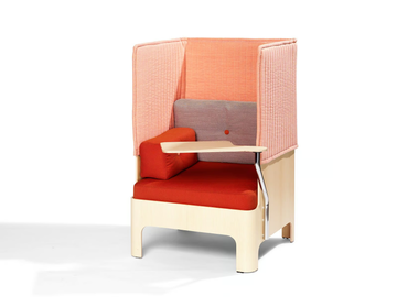 KOJA - Fabric armchair high-back by Blå Station - view 3